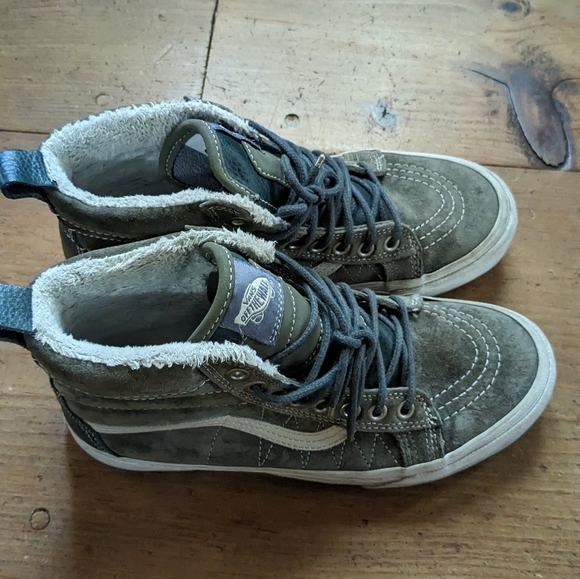 Vans Shoes Suede Green - Picture 2 of 4
